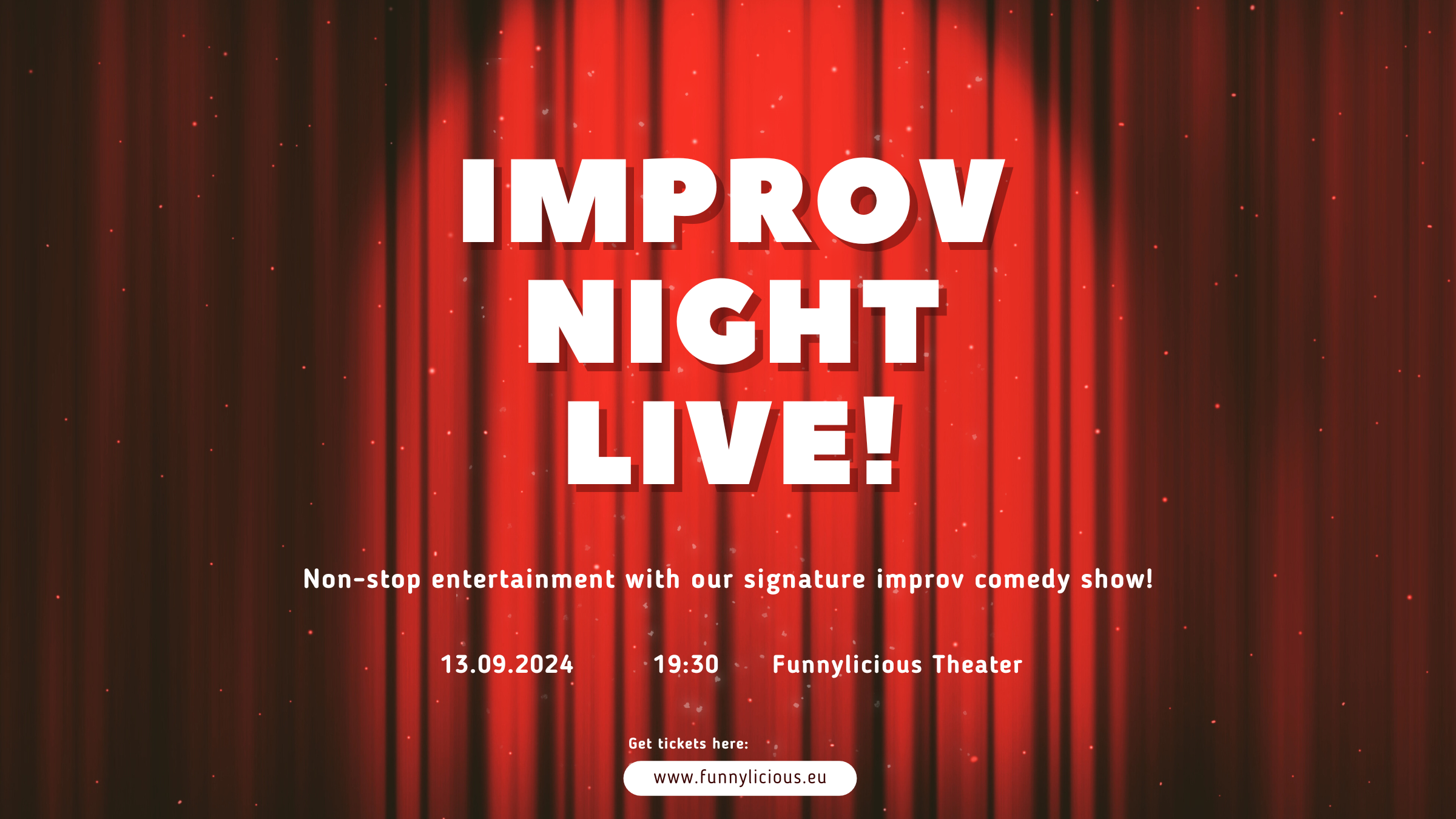 September 13, 2024: Improv Night Live!