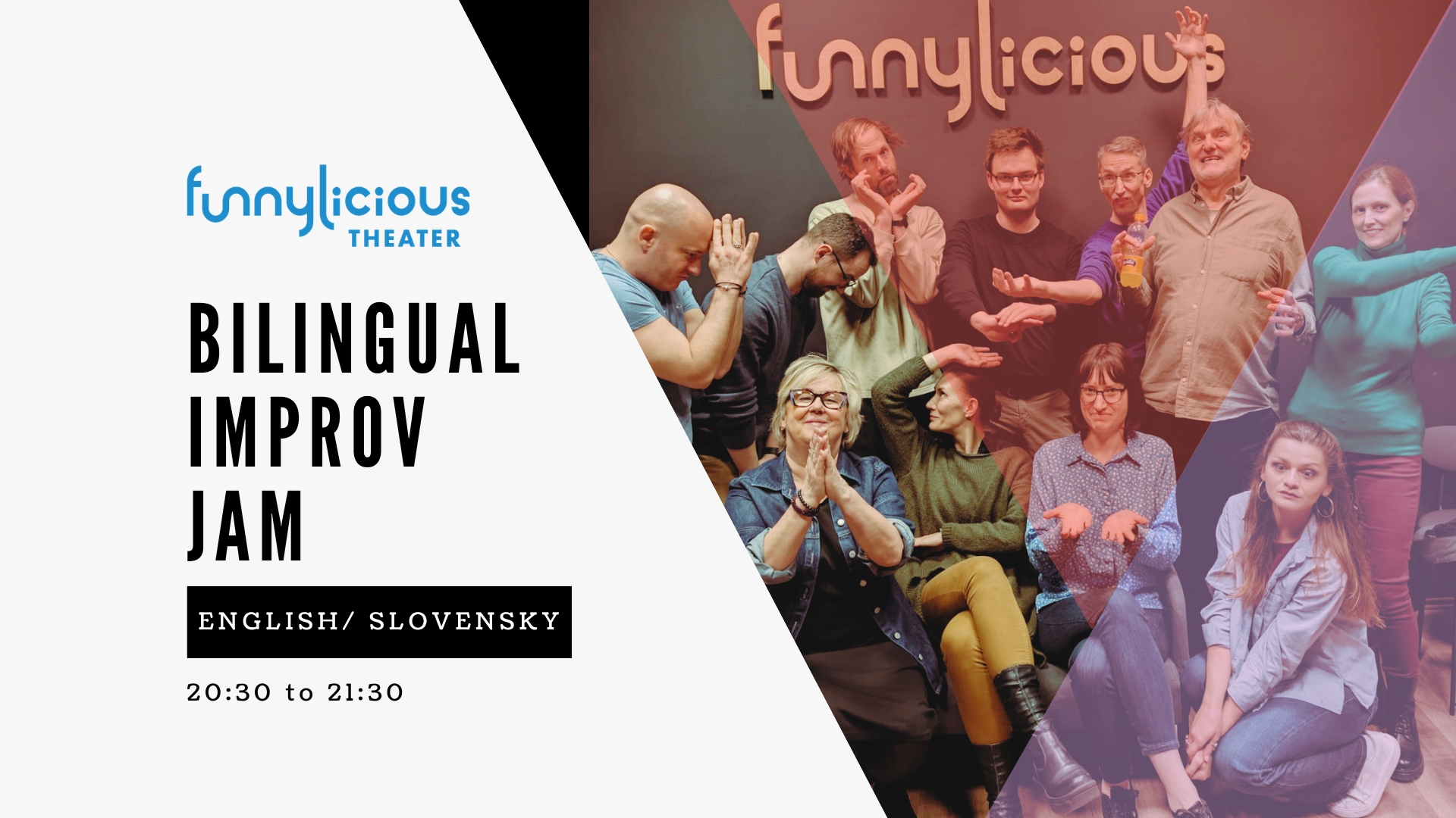 June 25, 2026: Bilingual Improv Jam (EN/SK)
